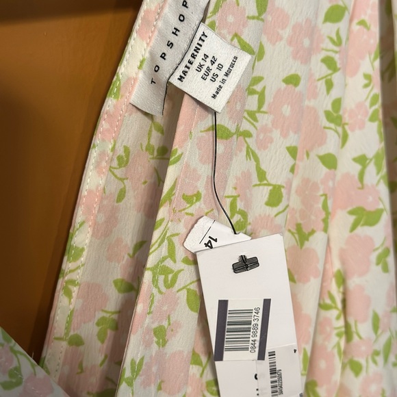 Maternity floral dress - Picture 3 of 6